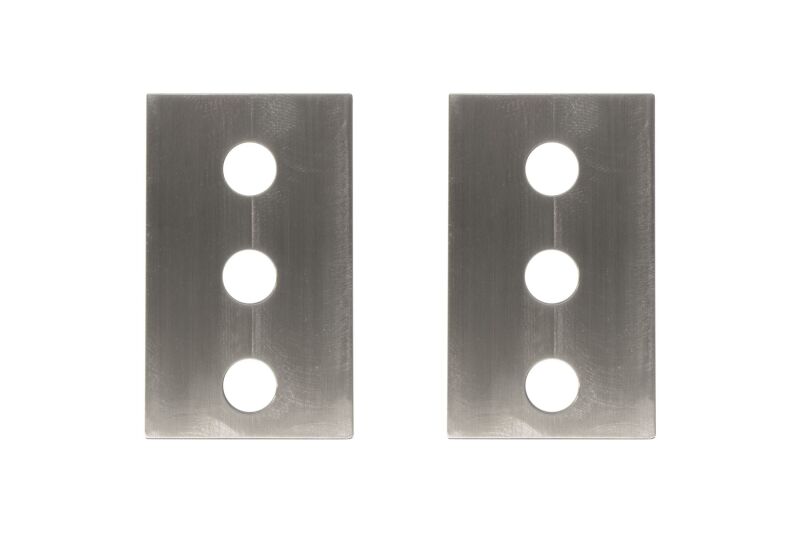 Ford F-150 Pinion Shim Kit - UMI Performance - 2.5 Degree Taper - Bare Aluminum - `15-`24